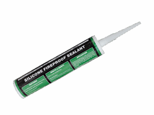 silicone fireproof sealant tube for safe sealing of cables and pipes in industrial fire-resistant installations