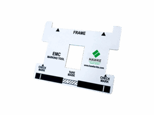 Used to facilitate installation of cables within an EMC system.