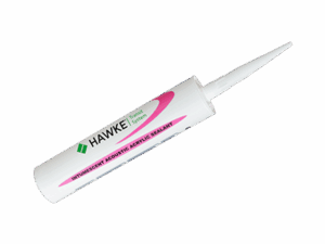 Hawke mastic cartridge for intumescent acoustic acrylic sealing of cable entries in fire-rated and noise-sensitive environments