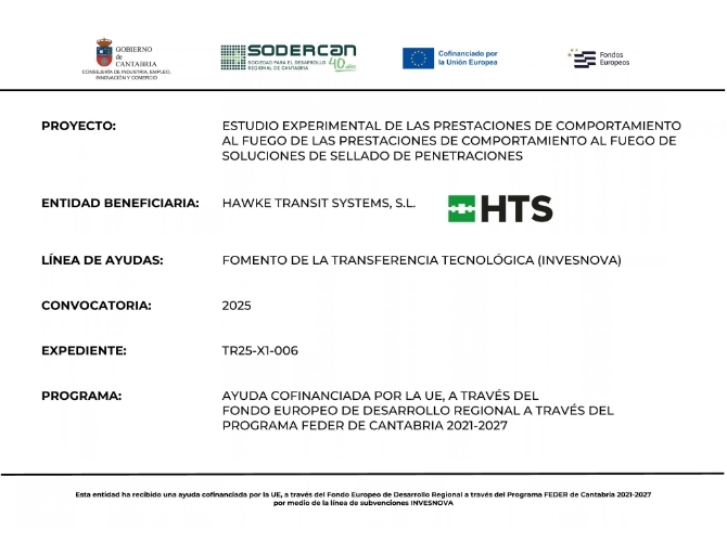 HTS desarrolla un nuevo proyecto de I+D junto a la Universidad de Cantabria y con el respaldo de SODERCAN