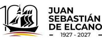 Logo centenario Juan Sebastián de Elcano- HTS-MCT